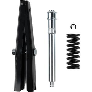 Front Upper Door Hinge Pin and Bushing Repair Kit + Roller Pin + Door Spring Tool Fit for GMC Yukon Suburban Tahoe Chevy C1500 C2500 C3500 K1500 K2500 K3500 (Black)