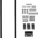 KUAFU Top Supports Rear Struts Compatible With 2004-Up Club Car Precedent & 2007-2016 Yamaha G29 Drive w/GTW Mach1 & Mach2 Rear Seat Kits