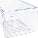 WP2256704 Refrigerator Crisper Drawer (clear) Compatible with whirlpool, kenmore, amana, maytag etc. Refrigerator Crisper Pan 2256704 replace 1469225, PS11739936, AP6006849, EAP6006849 etc.