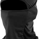 Ski Mask Balaclava Shiesty, Motorcycle Winter Windproof Warmth UV Protector for Men/Women (Black)