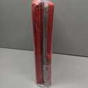 Christmas Ornament Storage Container with Dividers - Box Stores Up to 96 Ornaments, Zippered, Convenient, Adjustable, Large Organizer Bin to Protect Holiday Dcor, Fits Most Standard Size, Red