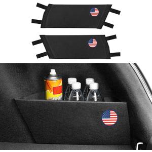 2PCS Rear Trunk Organizer Side Divider Board Compatible with Honda Civic 10th Gen 2016 2017 2018 2019 2020 2021 Car Accessories - ONLY for Hatchback