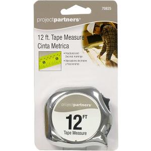 Project Partner 70825 12-Foot Tape Measure