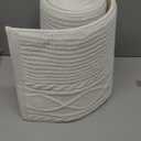 Malier Christmas Tree Collar, 42 Knit Xmas Tree Collar, Christmas Tree Collars for Artificial Trees, 11" Extra Tall Tree Stand Base Cover Ring Skirt for 12 ft + Tree (White, 11''H  42" W)