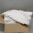 Embroidered King Cotton Quilt Bedding Set with Pillow Shams, Lightweight Quilts King Size, Soft Bedspreads Bed Coverlets for All Seasons,White, 106" x98