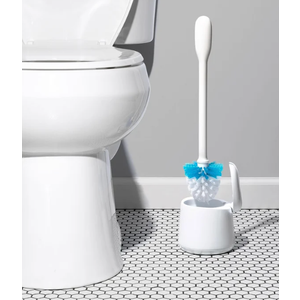 OXO SoftWorks Toilet Brush & Canister Set 