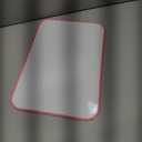 Flutesan 8 x 12 Inches Knitting Pattern Holder with 4 Replacement Magnets Knitting Chart Keeper Cross Stitch Magnetic Board Cross Stitch Accessories and Supplies for Crochet(Pink Border)