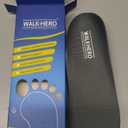 Plantar Fasciitis Feet Insoles Arch Supports Orthotics Inserts Relieve Flat Feet, High Arch (Mens 8-8 1/2 | Womens 10-10 1/2)