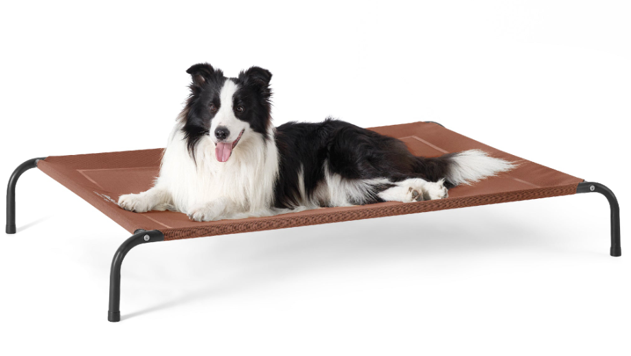 Bedsure Raised Dog Bed Medium - Elevated Waterproof Dog Bed 105 x 65 x 20 cm (L x W x H)