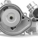 AULINK AW6725 Water Pump For BMW 545i 645Ci 745i 745Li 2004-2005,Alpina B7 2007-2008,X5 2004-2006 4.4L 4.8L V8 11517524552 11517586781 115-3100 WP-2599