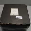 Nervure 100PCS Clear and Gold Plastic Plates - 10.25Inch Gold Disposable Plates - Heavyweight Dinner Plate for Wedding & Party