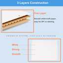 Wowxyz Shipping Boxes 7x5x2" 25 Pack - White Corrugated Cardboard Box Mailers for Small Business, Literature Mailer Box Packaging Supplies