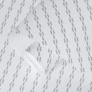 Shelf Liners 19 inch x 20 ft Shelf Liners for Kitchen cabinets nonstick Shelf Lining Drawer Mats EVA Protector for Cupboard (White Diagonal Stripes,19 inch x 20 ft), 19"W x 240"L