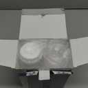 Breast Milk Collection and Storage Bottles, 6oz/180ml, Compatible with Spectra S1 S2 9 Plus, Motif Luna, and Most Wide-Mouth Flanges, Work with Spectra Bottles for Pumping, 4 Pack