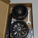 PRUNUS Flash BIKE Training Wheels for 12 14 16 18 20 Inch.Training Wheels for Kids Bike is Heavy Duty.Bicycle Training Wheel is Suitable Single Speed Bike