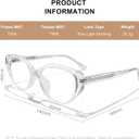Retro Classic Cat Eye Reading Glasses for Women Anti Blue Light Computer Readers
