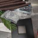 OUSHENG Lighted Palm Tree Bar Outdoor Christmas Decorations Decor, Light Up LED Artificial Fake Faux Trees Lights for Outside Patio Yard Pool Porch Deck Party Tropical, 6FT