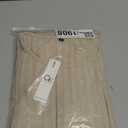 OUGES 2025 Fall Sweater Dress for Women Crew Neck Long Sleeve Knit Lightweight Casual Dresses (Large, Beige)