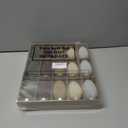 15 Pcs Christmas Velvet Balls Bulk C9 Flocked Christmas Tree Ball Ornaments Plastic Shatterproof Xmas Decorative Hanging Home Ornaments for Xmas Tree Party Holiday Decor (3.15'',Morandi)