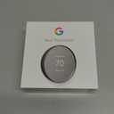 Google Nest Thermostat - Smart Thermostat for Home - Programmable Wifi Thermostat - Charcoal