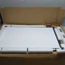 Clarity Dry Erase Board 36.5 x 24.5 Inch, Black Aluminum Frame Wall Mounted Board for Office Home and School