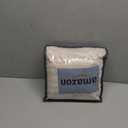 Nayoroom Striped Duvet Cover Queen Size 100% Washed Cotton Beige Duvet Cover with Black White Stripes Pattern Printed Comforter Cover 3 Pieces Soft Breathable Dorm Bedding Set for All Seasons