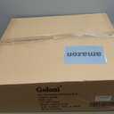 Goloni Ski Bag with Wheels,Padded Snowboard Bag for Air Travel,600D Waterproof Fabric,Foldable Snow Bag Fits 2 Pairs Skis (190cm, Grey)