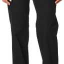 Dickies Women's Relaxed Straight Stretch Twill Pant (14, Black V1)