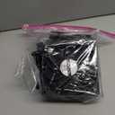 UMLIFE 4-Pack 120mm 120x120x25mm 12V Black Computer Case Fans High Performance Cooling Low Noise 3-Pin 1400 RPM Quiet Long for Computer PC Case CPU Cooler Radiator Cooling Fan