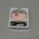 Automatic Nail Clipper Electric Nail Trimmer Polisher 3 in 1 Portable Fingernail Cutter with Light 2 Speeds File Nail Clip Storage Rechargeable Safety Trimmer for Seniors Adults Kids Baby (Pink)