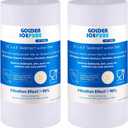 GOLDEN ICEPURE 5 Micron 4.5" x 10" Whole House Sediment Water Filter Compatible for GE GXWH30C GXWH35F, Plumber W10-PR, Culligan RFC-BBSA, W15-PR, Culligan HD-950, WFHD13001B 1 Pack