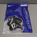 DF No Pull Step-in Martingale Dog Harness, Help Stop Pulling & Choking, Reflective & Adjustable, Front Clip Harness with Lift Handle, Tactical Silent Metal Buckle, Black, 3/4", Front Chest 13.2"-16.0"