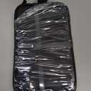 ZEEMO Travel Toiletry Bag for Men, Medium Water-Resistant Double-Sided Full-Open Dopp Kit, Versatile Organizer for Shower and Hygiene Accessories, Bathroom Essentials, Cosmetics, Black