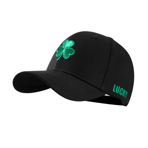 Shamrock Baseball Cap for Men & Women, Lucky Hat, Adjustable Fit, for Irish Clover Accessories, St Patricks Day Hat
