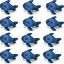 Shark Stuffed Animals Mini Plush Party Favors Birthday Children's Show Party 12 Pieces (12 Shark Bule)