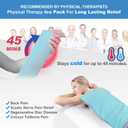 Gel-Filled Soft & Flexible Ice Packs, Reusable Frozen Cold Packs, Extra-Large 12x21-inch Suitable for Shoulder, Hip,Leg, Arm, Ankle& Foot Injuries, Relieving Swelling & Post-Operative Discomfort