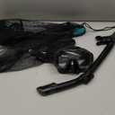 Aegend Snorkeling Gear for Adults Youth Kids, Snorkel Mask with Top Dry Valve - Panoramic View Anti-Leak and Anti-Fog with Mesh Bag for Snorkeling, Scuba Diving, Freediving & Swimming (2 PACK - Black & Green)