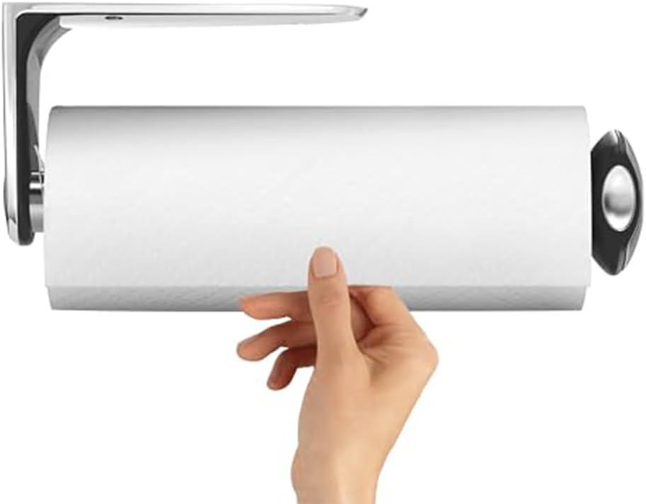 simplehuman Wall Mount Paper Towel Holder, Stainless Steel (13" x 3" x 5" h)