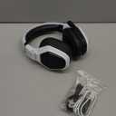 Ozeino 2.4GHz Wireless Gaming Headset for PC, Ps5, Ps4 - Lossless Audio USB & Type-C Ultra Stable Gaming Headphones with Flip Microphone, 40-Hr Battery Gamer Headset for Switch, Laptop, Mobile, Mac (Black and White)