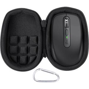 co2CREA Hard Case Replacement for Logitech MX Anywhere 3S Anywhere 3 Anywhere 2S Anywhere 2 Compact Performance Mouse (Graphite Case)