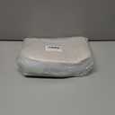 Vegan Leather Crossbody Bags for Women, Medium Cross Body Purse with Wide Adjustable Strap LightWeight (White)