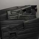 Floor Mats for 2025 2026 Kia Carnival MPV Hybrid 8 Seats (Not for Fuel) Trunk Mat with Backrest Mat All Weather TPE Rubber Floor Liner Set Cargo Liner for 2025 Kia Carnival MPV Hybrid Accessories