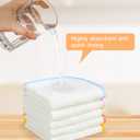Hipruict Small Hand Towels, 10 Pcs Washcloths with Hanging Loop and Hooks, Ultra Absorbent, Soft and Quick Dry for Kitchen and Bathroom