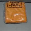 10 Pack Shammy Cloths Absorbent Cleaning Towels for Car Drying German Shammy Cloths Bulk Machine Washable Reusable Multi Purpose Orange Chamois Towels Anti Scratch for Home Cars Pet Wash