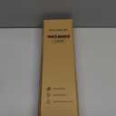 Pants Hangers Space Saving - 2 Pack Closet Organizer and Storage Jean Hangers, Stainless Steel Anti-Slip Clothes Hanger Scarf Holder for Pants Jeans Leggings Trousers Pant Rack, Black