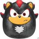 Squishmallows Original 8-Inch Official Jazwares Christmas Holiday Metallic Sonic 2024 Plush Stuffed Animal Toy - Add to Your Squad - Gift for Kids, Girls & Boys (Shadow Sonic)