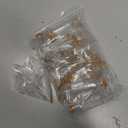 Geiserailie 45 Pcs Mini Glass Bottles with Cork Stoppers Spell Jar Mini Glass Vials Potion Bottles Clear Wishing Jars with 50 Eye Screws 3 Funnels for Party Favors DIY Art Crafts Decoration, 5 Sizes