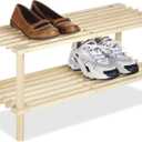 Whitmor 2 Tier Wood Household Shelves (6026-3562)