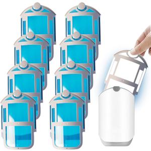 8 Pack Refill Cartridge Kit Compatible with Flying Insect Trap Refill Plug-in Light, Replacement 100% Fit