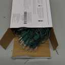 PREXTEX 100 Count Clear Christmas Lights - 20 Ft Ultra Bright String Lights with Green Wire for Indoor and Outdoor Use, Christmas Trees, Holidays, Patios and Garden